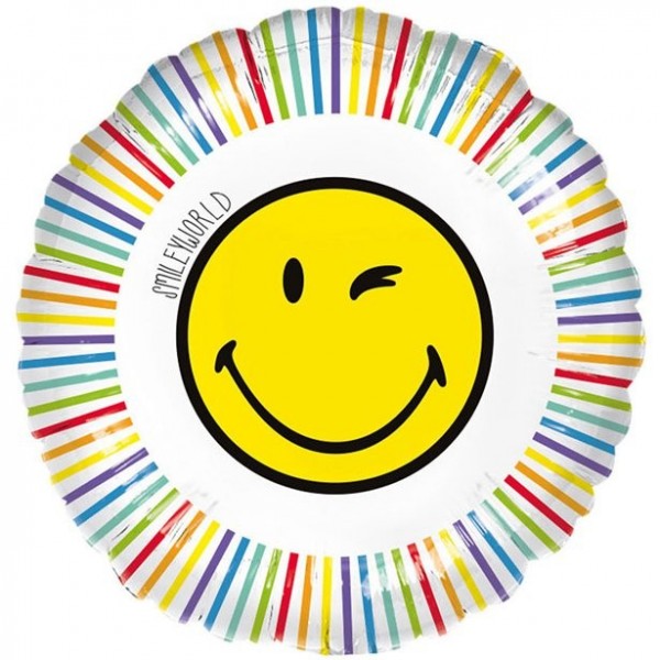 Smile to the World Folienballon 45cm