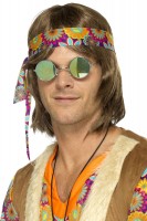 Verspiegelte Hippiebrille