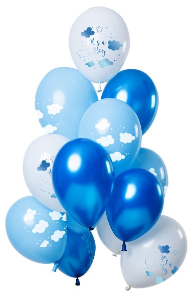12 Es ist ein Junge Lufballons 30cm