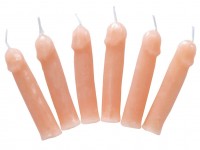 Mini Willy Kerze 6er-Set