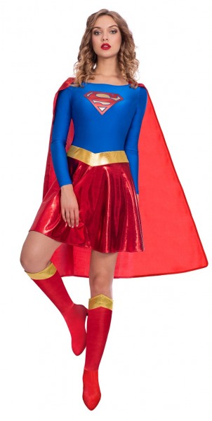 Supergirl Lizenz Damenkostüm