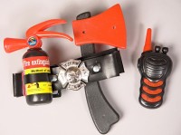 Feuerwehr Ausrüstung 4-teilig