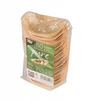 Vorschau: 50 Holz Fingerfood Schälchen Boot 8,5 x 5,5cm