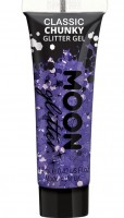 Glitzer Body Gel in Lila 12ml