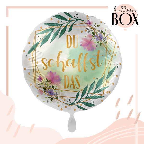 Balloha Geschenkbox DIY Du schaffst das XL