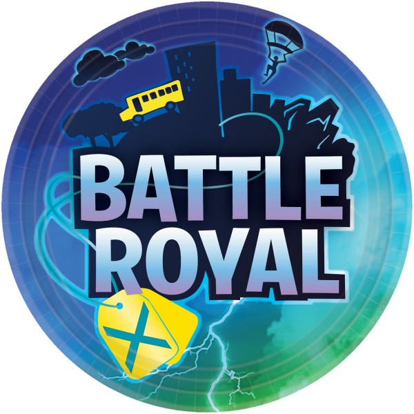 8 Battle Royal Birthday Teller 23cm