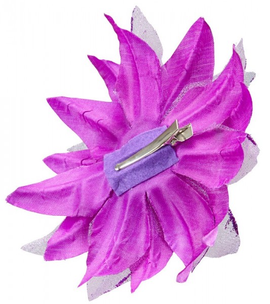 Violette Floria Blumen Haarspange 3