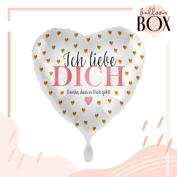 Balloha Geschenkbox DIY Ich liebe Dich XL