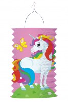 Einhorn Laterne Rainbow Sparkle 28cm