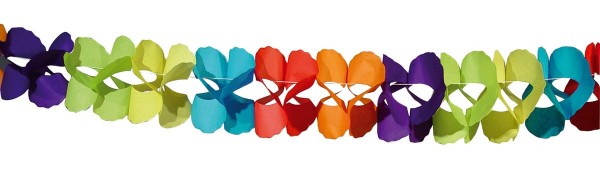 Papier-Girlande Coral 6m
