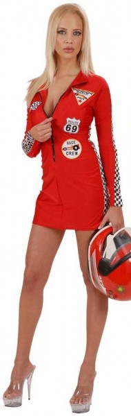 Sexy Rennfahrerlady Kleid