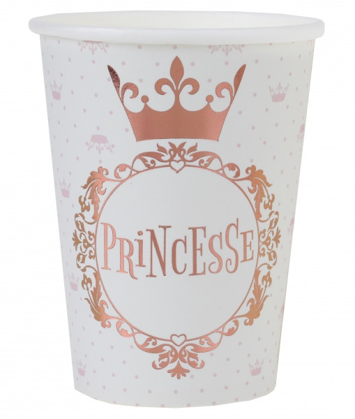 10 Princesse Pappbecher 270ml
