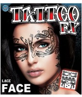 Klebe-Tattoo Floral