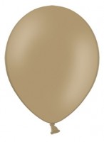 10 Partystar Luftballons cappuccino 27cm