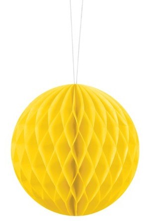 Wabenball Lumina gelb 10cm