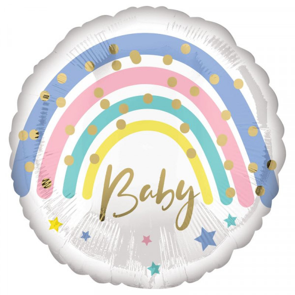 Rainbow Baby Folienballon 46cm