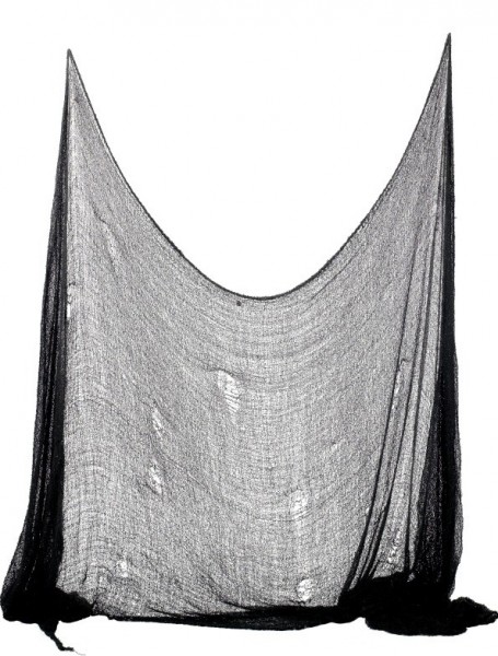 Gruseltuch Nightmare schwarz 3m x 75cm