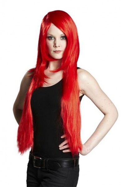 Lange Rote Haare Perücke