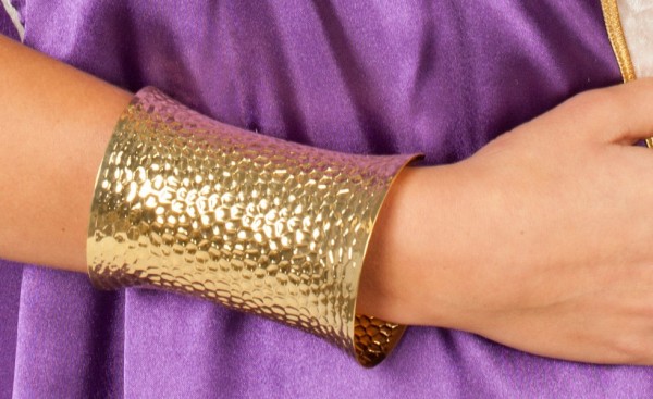 Goldener Antik Armreif