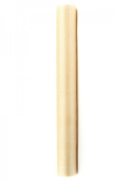 Organza Tischläufer in Creme 36cm x 9m 2