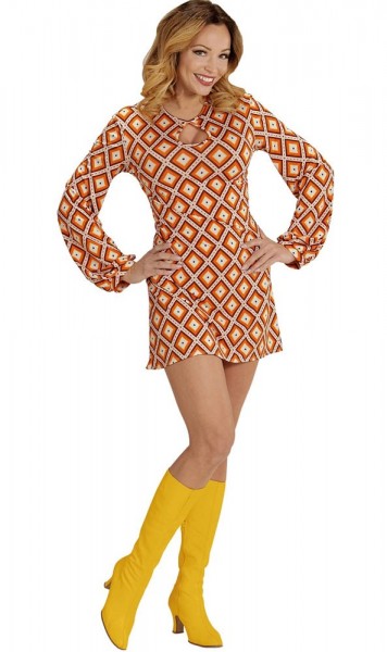 70er-Jahre Lady Melinda Kleid