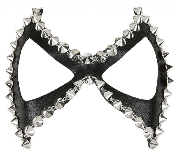 Schwarze Sofferenza Nieten Maske