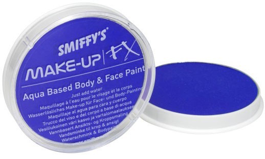 Make-Up Gesicht und Körper Königsblau