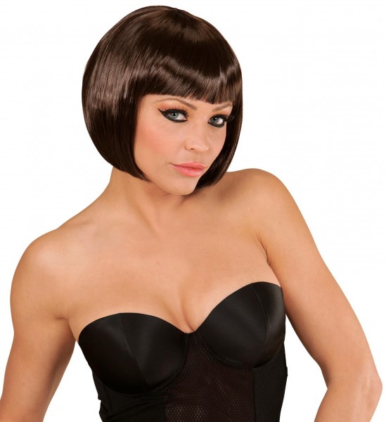 Braune Pagenkopf Perücke Für Damen