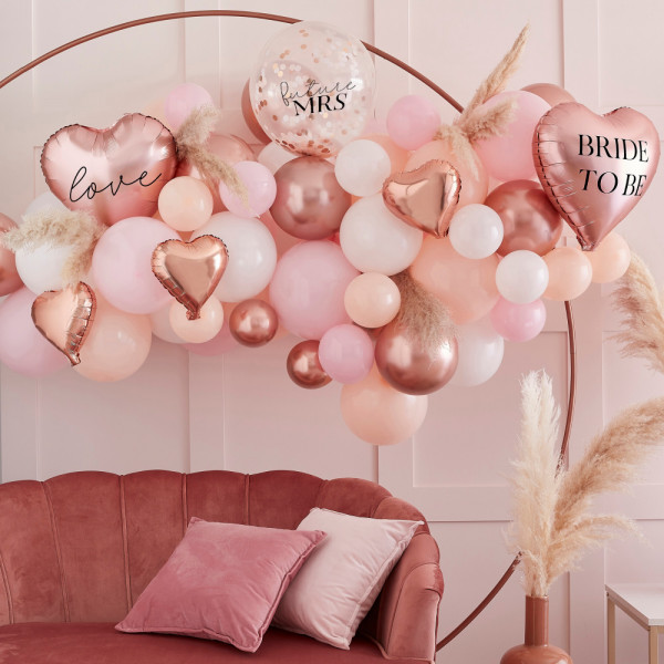 Bride to be Ballongirlande 65-teilig