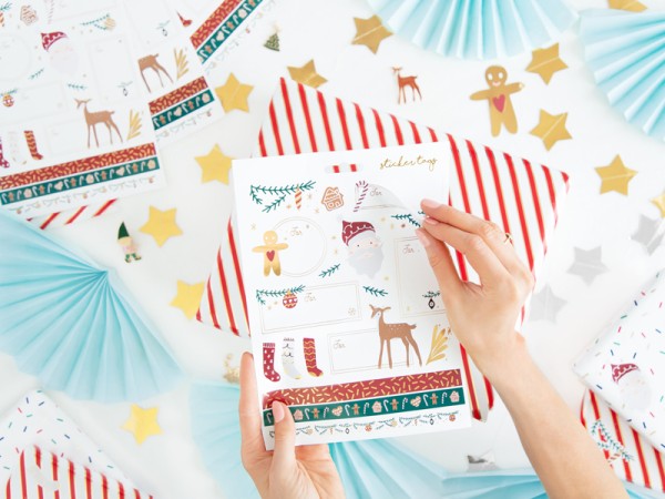Christmas Forest Stickerbogen 2