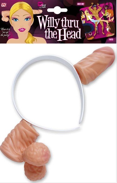 Willy Haarreif Mit Penis Durch Den Kopf