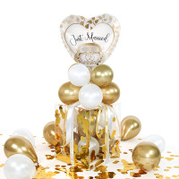 Vorschau: Balloha Geschenkbox DIY Just Married Auto Gold XL