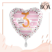 Vorschau: Balloha Geschenkbox DIY 3. Geburtstag Hearts XL
