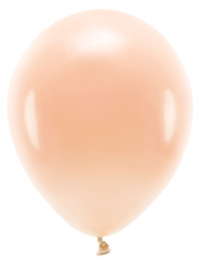 10 Eco Pastell Ballons creme 26cm