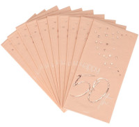 10 Rosy Blush 50th Birthday Servietten 33cm