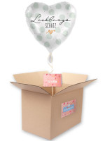 Lieblingsschatz Herz Folienballon 43cm