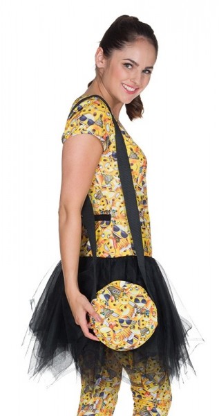 Gelbe Emoji Tasche