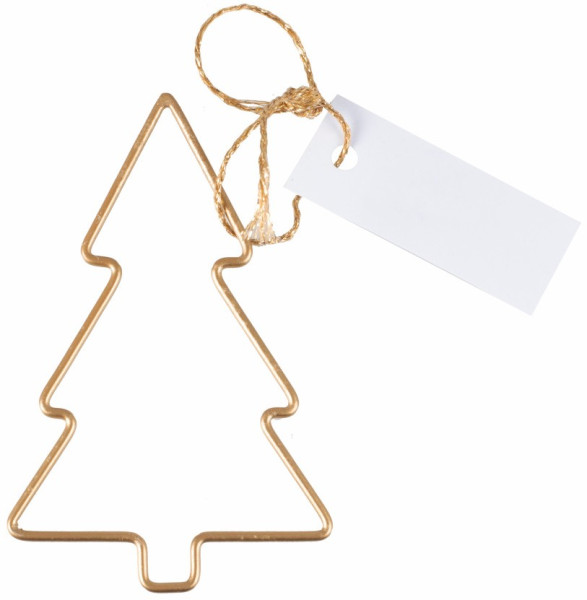 5 Goldene Tischkartenhalter