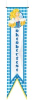 Oktoberfest Fahne Bier Liesl 1,8m x 40cm