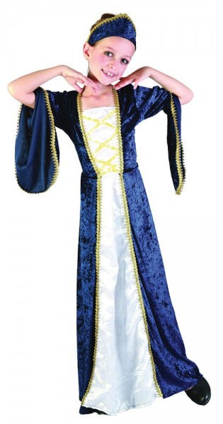 Mittelalter Burg Lady Sina Kostüm Für Kinder