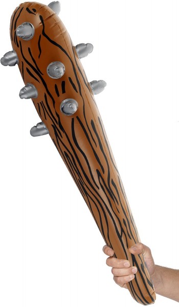 Aufblasbare Steinzeit Keule 87 cm