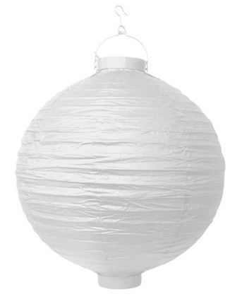LED Lampion Summer Nights weiß 20cm