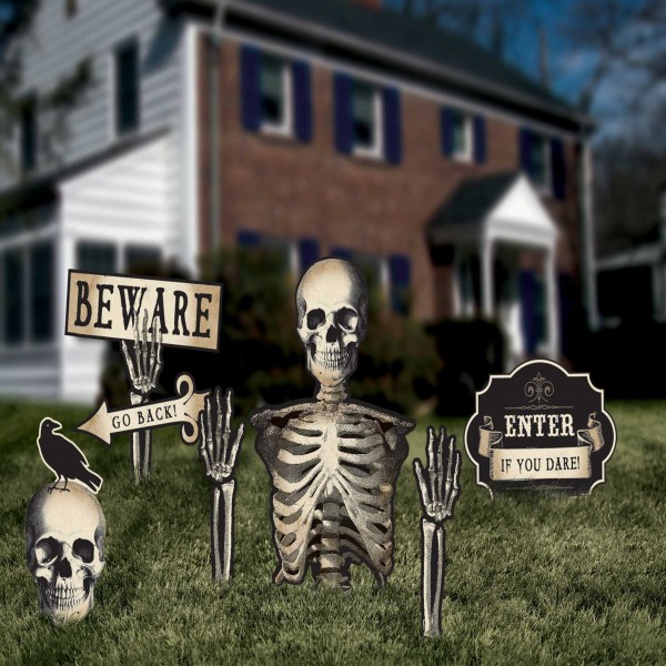 Boneyard Gartendeko 6-teilig