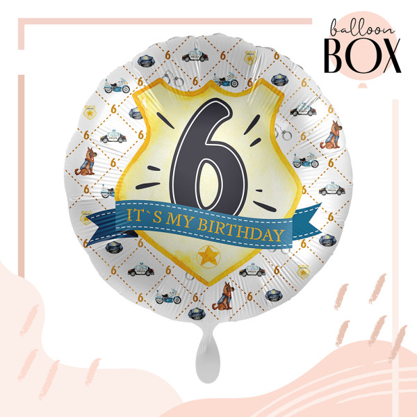 Balloha Geschenkbox DIY Police Academy Sechs XL