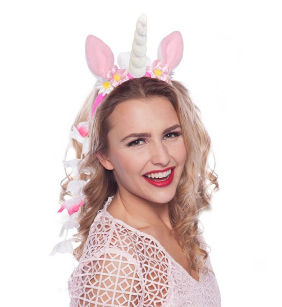 Florales Pinky Einhorn