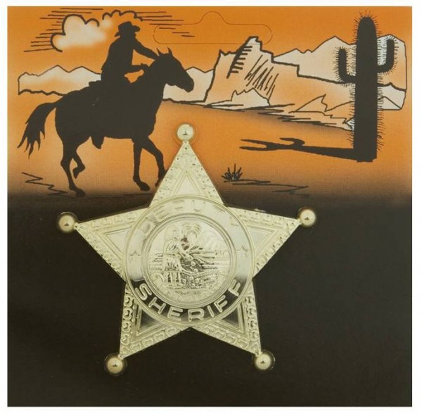 Goldener Sheriff Stern