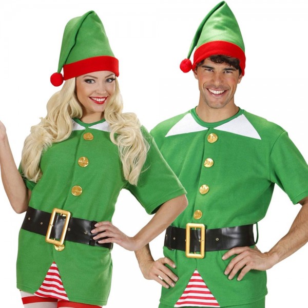 Elfen Helfer Weihnachts Kostüm Unisex