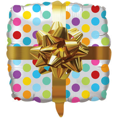 Happy Birthday Heliumflasche mit Ballons 3