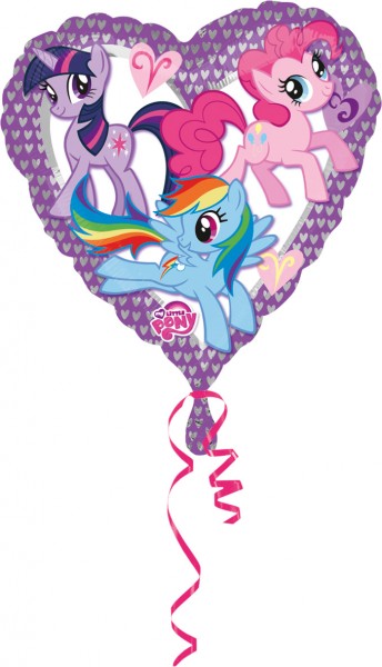 Herzballon My Little Pony 45cm