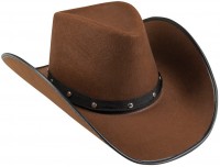 Stilvoller Cowboyhut Braun